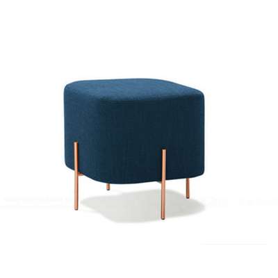 Cheap Modern Foot Ottoman Stool Chair Make in Velvet for Living Room